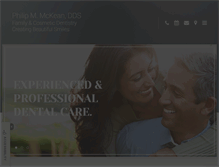 Tablet Screenshot of dentistryfortwayne.com